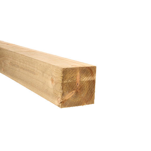 Picture of 125 x 125mm x 3.0m Sawn Treated Post - Square Ends