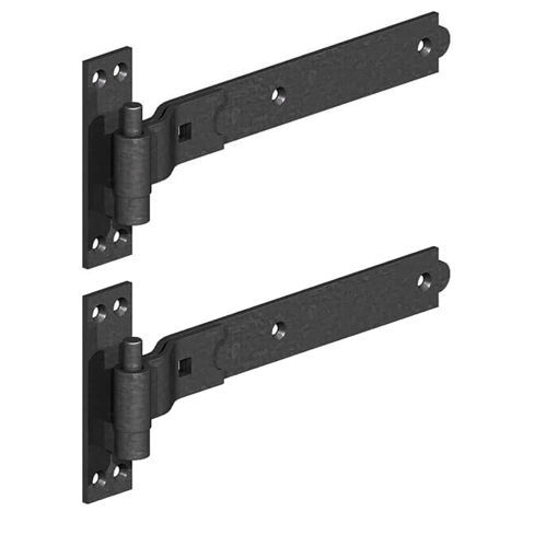 Picture of 350mm Cranked Hook & Band Hinge - Black