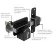 Picture of 50mm Euro Long Throw Lock - Key / Key