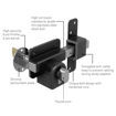 Picture of 50mm Euro Long Throw Lock - Key Thumb Turn