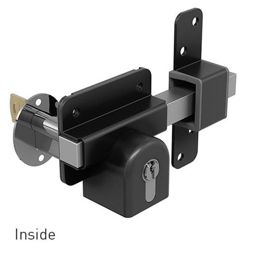 Picture of 50mm Euro Long Throw Lock - Key / Key -Keyed Alike