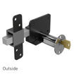 Picture of 50mm Euro Long Throw Lock - Key / Key -Keyed Alike