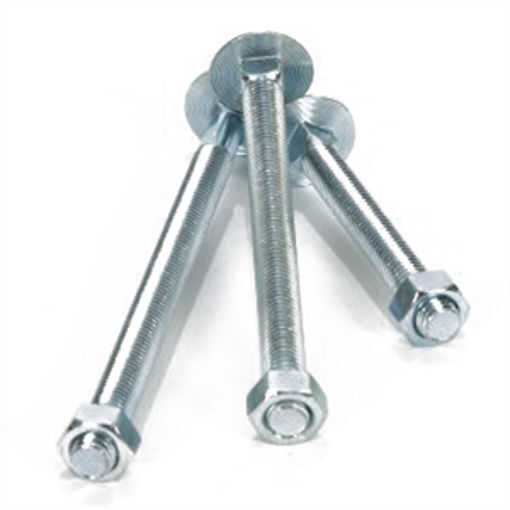 Picture of M8 x 200mm Carriage Bolt 