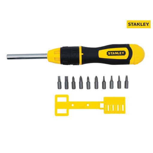 Picture of Stanley Multibit Ratchet Screwdriver & Bits