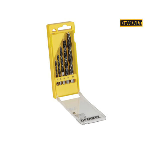 Picture of 5 Piece Dewalt Wood Drill Bit Set