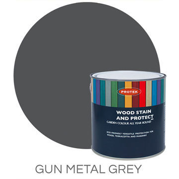 Picture of Protek Wood Stain & Protector - 5.0 Litre - Gun Metal Grey