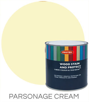 Picture of Protek Wood Stain & Protector - 1.0 Litre - Parsonage Cream