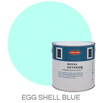 Picture of Protek Royal Exterior Wood Finish - 1.0 Litre - Eggshell Blue