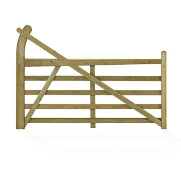 Picture of 6' Treated Softwood Estate Gate - L/H