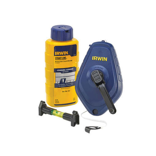 Picture of Irwin Strait-Line Chalk Reel 30m & Blue Chalk