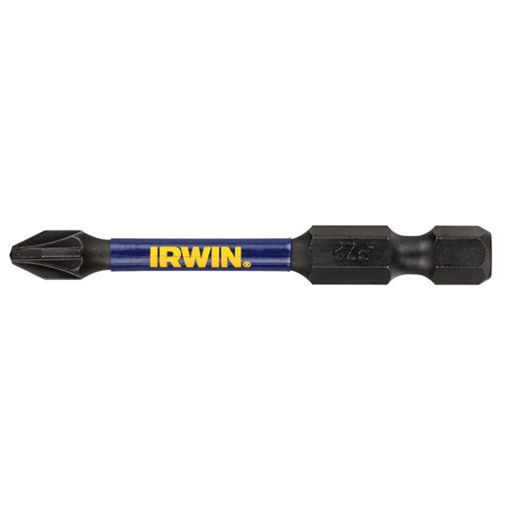 Picture of PZ2 x 57mm (Pack 2) Irwin Pozi Impact Screwdriver Bits