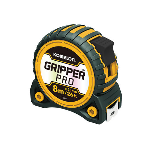 Picture of Komelon Gripper Tape Measure 8m/26ft (Width 25mm)