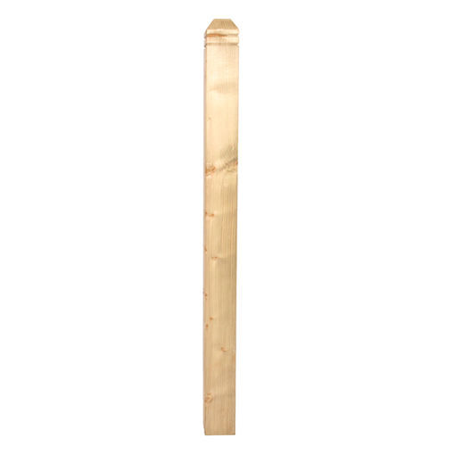 Picture of 100mm x 1.25m Square Newel Post - Grooved Top