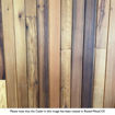 Picture of ex. 22 x 150mm Cedar Vertical Shadow Gap T&G