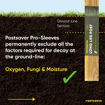 Picture of Postsaver Pro-Wrap Size 2 (Fits 75X150mm - 150X150mm Posts)