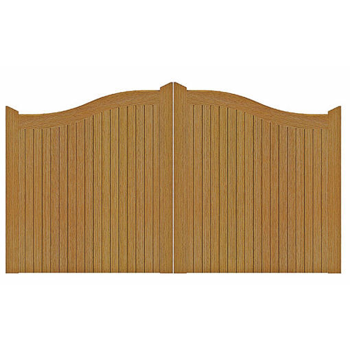 Picture of Swept Top Manor Gate - Made To Order