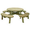 Picture of Round Picnic Table - 8 Seater