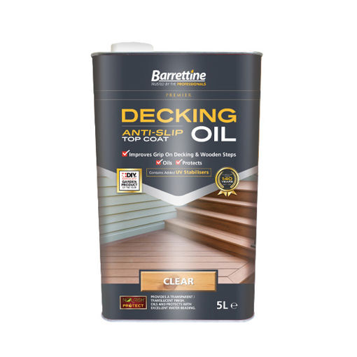 Picture of Barrettine Anti-Slip Decking Oil - 5 Ltr