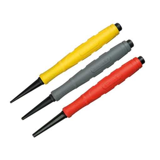 Picture of Stanley Dynagrip Nail Punch Set - 3 Pce