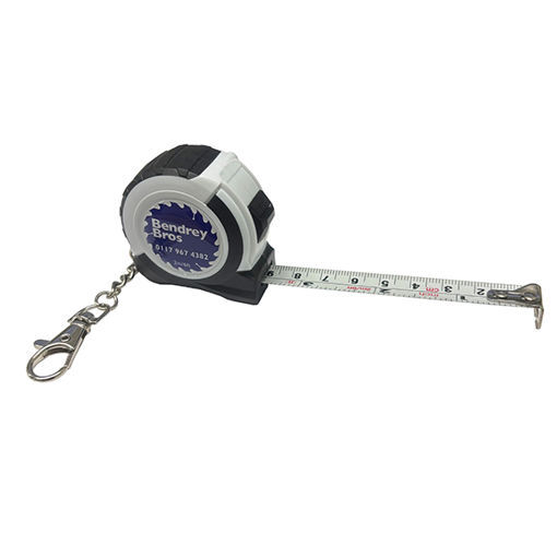 Picture of Komelon PowerBlade II Key Ring Tape Measure 2m/6ft (Width 13mm)