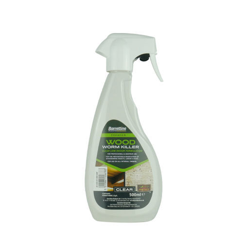 Picture of Woodworm Killer - 500ml Spray Bottle