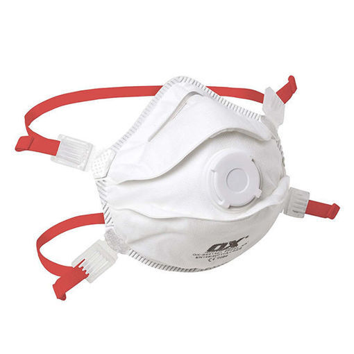 Picture of FFP3V NR Moulded Valved Cup Respirator