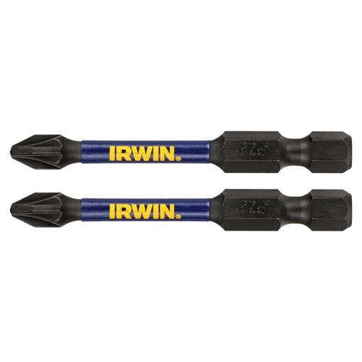 Picture of PZ3 x 57mm (Pack 2) Irwin Pozi Impact Screwdriver Bits