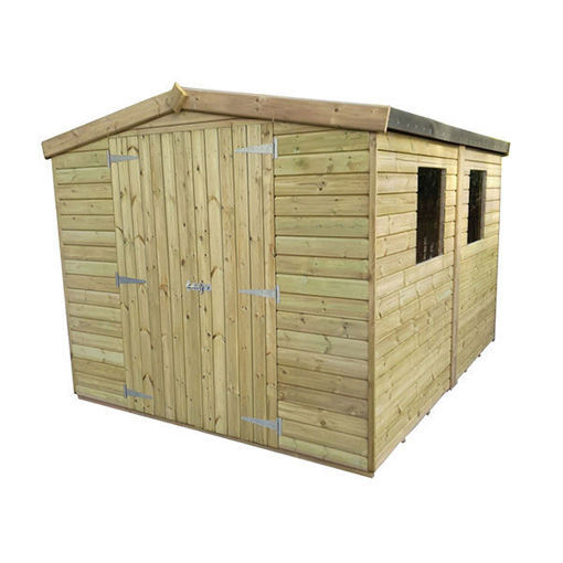 Picture of 8' x 10' Apex Shed With Double Doors