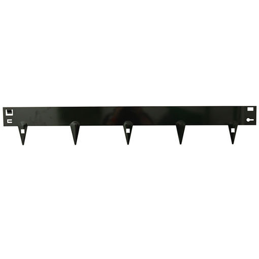 Picture of 1.5mm x 80mm x 1060mm Metal Lawn Edging - Black