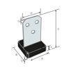 Picture of 100 x 100mm Concealed Post Base
